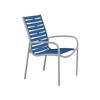 Tropitone Millennia EZ Span Vinyl Strap Dining Arm Chair