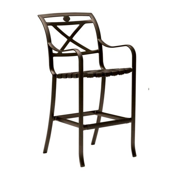 Tropitone Palladian Strap Bar Stool