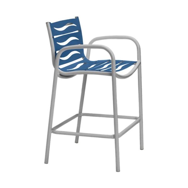 Tropitone Patio Furniture - Millennia EZ Span Vinyl Strap Bar Stool