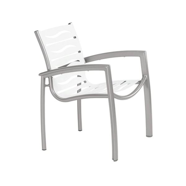 Tropitone South Beach EZ Span Vinyl Strap Dining Arm Chair
