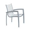 Tropitone South Beach EZ Span Vinyl Strap Dining Arm Chair
