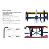 Picture of UBrace® Umbrella Brace for use with a table and umbrella to prevent flying umbrellas