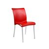 Regina Chair Plastic Resin with Aluminum Frame