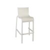Sunset Sling Armless Barstool - White