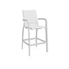Sunset Sling Armed Barstool - White