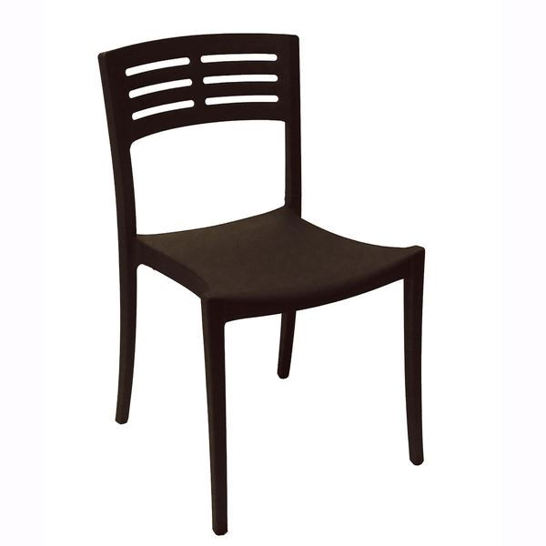 Vogue Stacking Chair, Air Modeled Plastic
