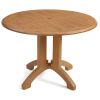 Atlanta 42” Round Pedestal Table With Umbrella Hole