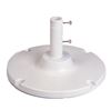 35 LB. Table Use Concrete Umbrella Base With Optional 35 LB. Ring For Additional Weight 