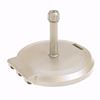 84 LB. Freestanding Concrete Portable Umbrella Base with Resin Cover and Heavy-Duty Wheels - Support Umbrellas up to 9 FT.