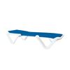 Nautical Pro Plastic Resin Sling Stackable Chaise Lounge, 35 Lbs.