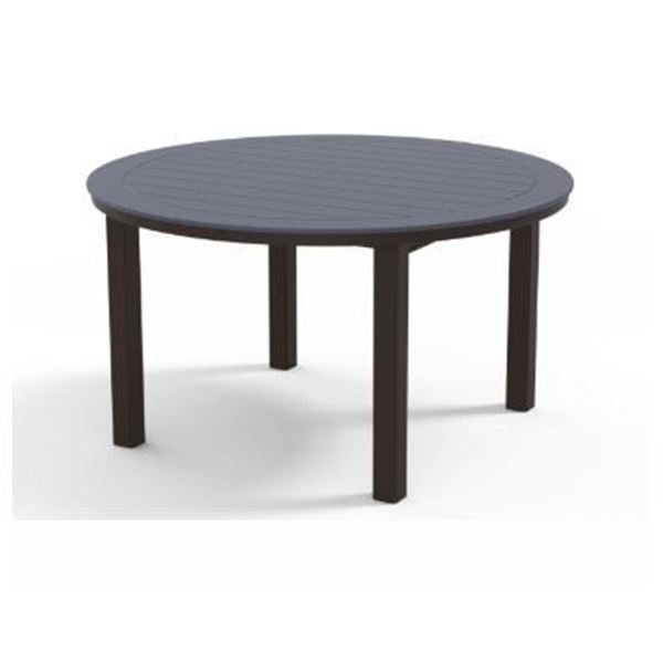 Telescope Round Dining Table 54 Inch Marine Grade Polymer