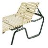 Neptune Senior Chaise Lounge Vinyl Straps With Aluminum Frame