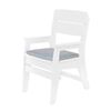 Ledge Lounger Mainstay Polyethylene Dining Armchair