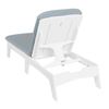 Ledge Lounger Mainstay Polyethylene Chaise Lounge