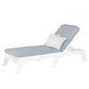 Ledge Lounger Mainstay Polyethylene Chaise Lounge