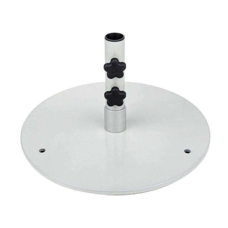 50 lb. Powder Coated Steel Umbrella Base, Under Table Use - Pool ...
