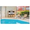 Commercial Aluminum Sunset Towel Valet