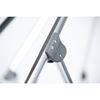 6.5 Foot Square Aluminum Market Umbrella with Marine Grade Fabric