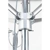 7.5 Foot Square Aluminum Market Umbrella with Marine Grade Fabric
