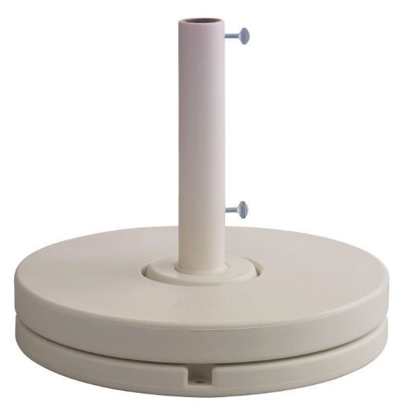 Umbrella base 70 pounds with 16 inch stem for free standing umbrella