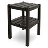 Two Shelf Side Table Recycled Plastic