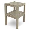 Two Shelf Side Table Recycled Plastic