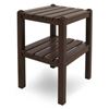 Two Shelf Side Table Recycled Plastic