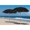7.5 Foot Diameter Fiberglass Beach Umbrella with Acrylic Canopy