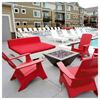 Ledge Lounger Affinity Polyethylene Square Sunbed