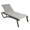 Sunset Plastic Resin Sling Chaise Lounge