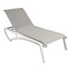 Sunset Plastic Resin Sling Chaise Lounge