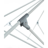 7.5 Foot Square Fiberglass Market Umbrella with Marine Grade Fabric and Crank Lift System