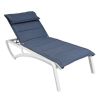 Sunset Comfort Sling Chaise Lounge with Plastic Resin Frame