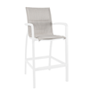 Sunset Comfort Sling Barstool with Plastic Resin Frame