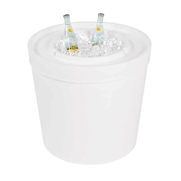Ledge Lounger Signature Ice Bin Side Table