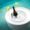 Ledge Lounger Signature Ice Bin Side Table