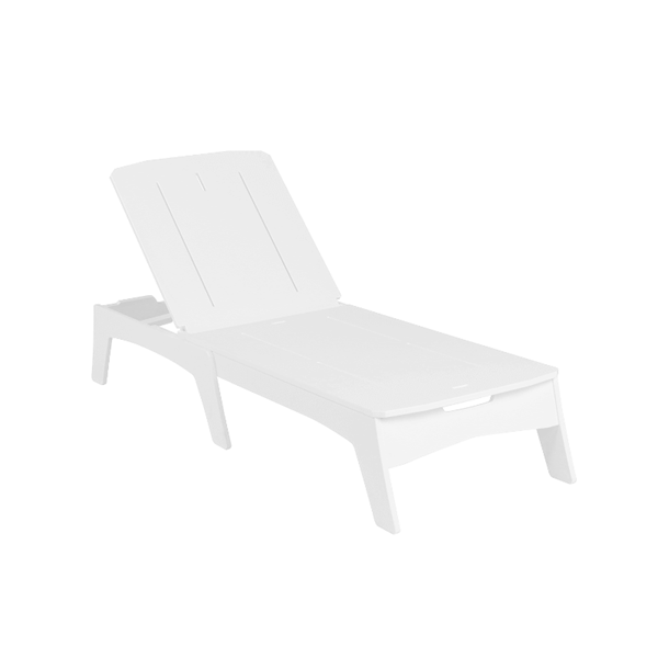 Ledge Lounger Mainstay Polyethylene Chaise Lounge