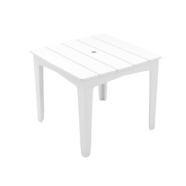 Ledge Lounger Mainstay Polyethylene Square Dining Table