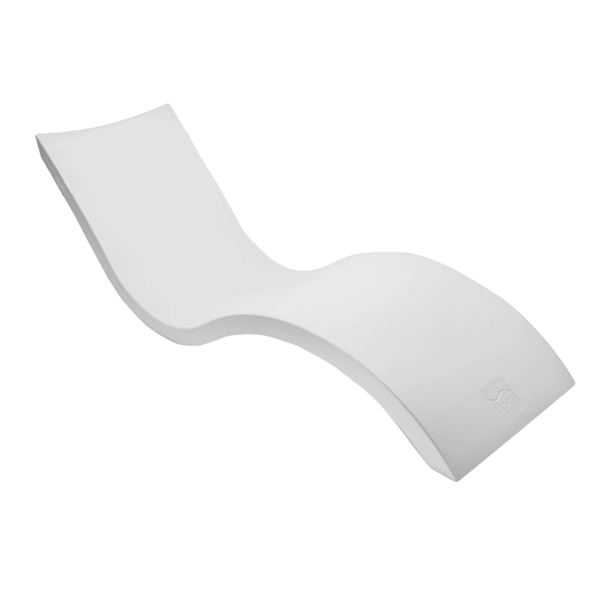 Ledge Lounger Signature In-Pool Chaise Lounge Made Of Plastic Resin