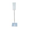 Hand Sanitizer Dispenser Stand with Powder Coated Aluminum Frame - Stand Only