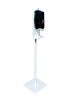 Hand Sanitizer Dispenser Stand with Powder Coated Aluminum Frame - Stand Only