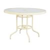 42" Round Acrylic Dining Table 