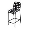 	Daytona Cross Weave Vinyl Strap Commercial Bar Stool
