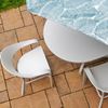 Jetset MGP Dining Chair with Powder-Coated Aluminum Frame - 17 lbs.