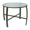 42" Round Pinnacle Gathering Table with Extruded Aluminum Frame- 34" or 40" Heights