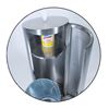 10-Gallon Receptacle Precision Series with Sanitizing Wipes Dispenser - 47 lbs.	