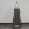 Universal Hand Sanitizer Stand - Recycled Plastic, Adjustable Bracket, Touchless Mounting Plate