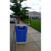 65-Gallon Waste Receptacle Commercial-Grade Polyethylene Plastic - 130 lbs.