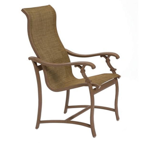 Tropitone Ravello Sling High Back Patio Dining Chair