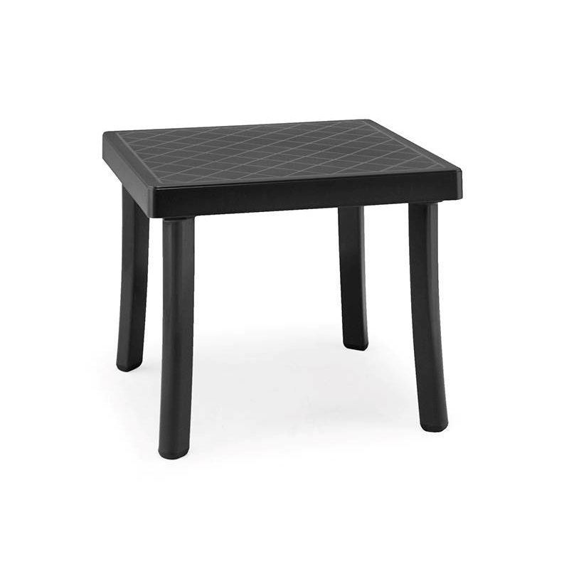 Rodi 18 Inch Square Side Table Plastic Resin, 5 lbs. - Pool Furniture ...